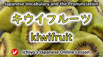 キウイフルーツ (kiuifurūtsu) | kiwifruit