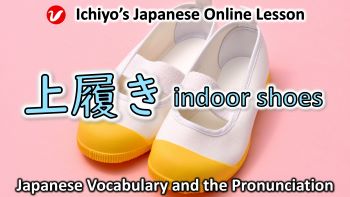 上履き (うわばき、uwabaki) | indoor shoes